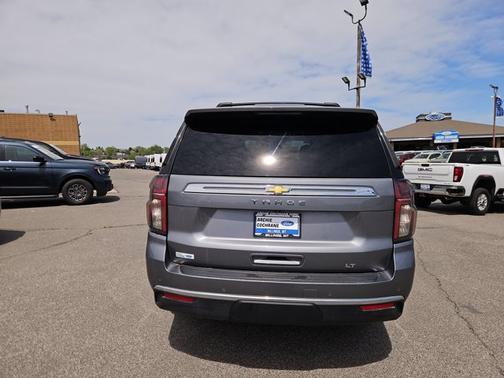 Satin Steel Metallic 2021 Chevrolet Tahoe LT