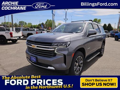 Satin Steel Metallic 2021 Chevrolet Tahoe LT