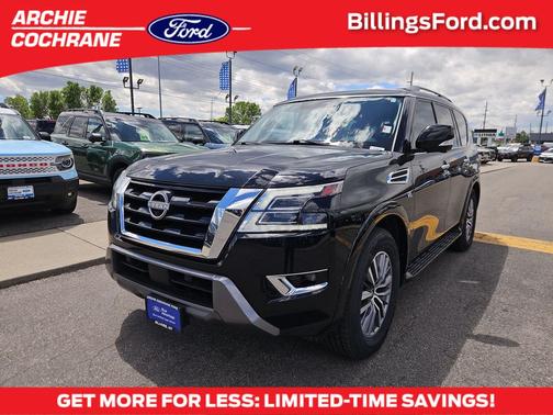 Super Black 2022 Nissan Armada SL 4WD