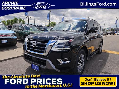 Super Black 2022 Nissan Armada SL 4WD