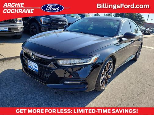 Crystal Black Pearl 2019 Honda Accord Touring 2.0T