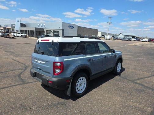 Azure Gray Metallic Tri-Coat 2025 Ford Bronco Sport Heritage