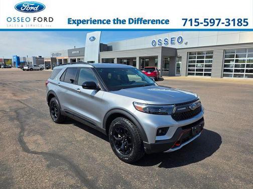 Iconic Silver Metallic 2024 Ford Explorer Timberline