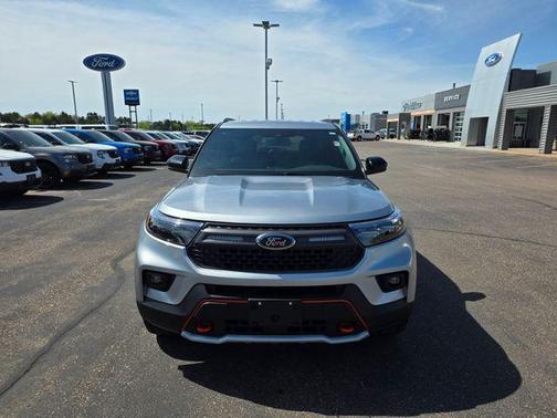 Iconic Silver Metallic 2024 Ford Explorer Timberline