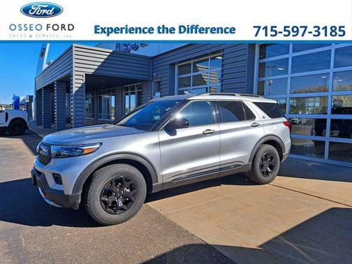 Iconic Silver Metallic 2024 Ford Explorer Timberline
