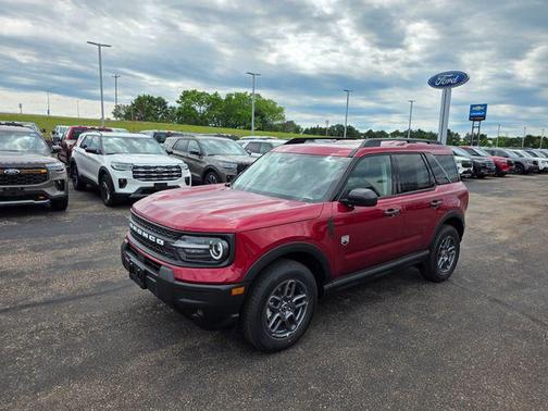 Ruby Red Metallic Tinted Clearcoat 2026 Ford Bronco Sport Big Bend