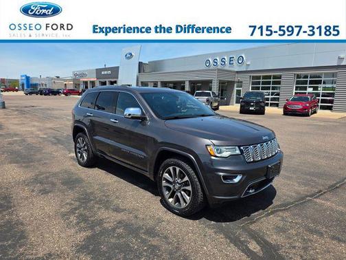 Granite Crystal Metallic Clearcoat 2018 Jeep Grand Cherokee Overland