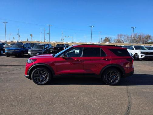 Rapid Red Metallic Tinted Clearcoat 2026 Ford Explorer ST