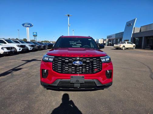 Rapid Red Metallic Tinted Clearcoat 2026 Ford Explorer ST
