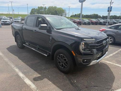 Shadow Black 2025 Ford Ranger XLT