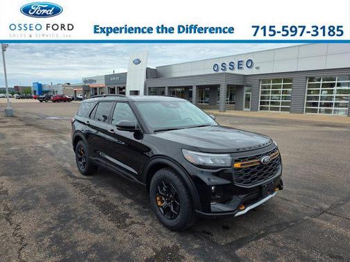 Agate Black Metallic 2026 Ford Explorer Tremor