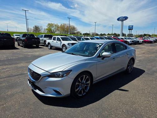 Sonic Silver Metallic 2017 Mazda Mazda6 Grand Touring