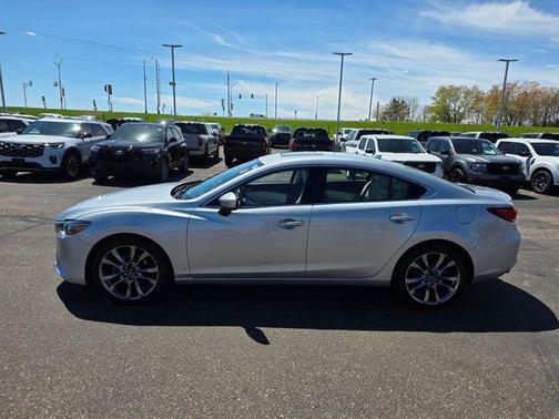 Sonic Silver Metallic 2017 Mazda Mazda6 Grand Touring