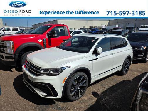 Opal White 2024 Volkswagen Tiguan 2.0T SEL R-Line 4MOTION