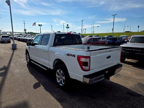 Star White Metallic Tri-Coat 2022 Ford F-150 Lariat