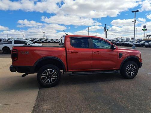 Hot Pepper Red Metallic Tinted Clearcoat 2024 Ford Ranger LARIAT