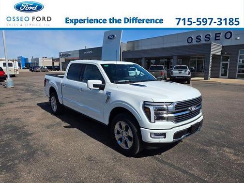 Star White Metallic Tri-Coat 2026 Ford F-150 Platinum