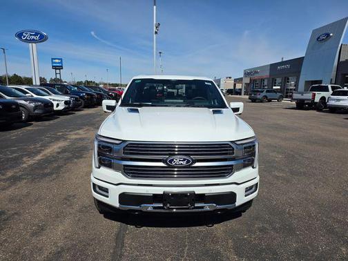 Star White Metallic Tri-Coat 2026 Ford F-150 Platinum