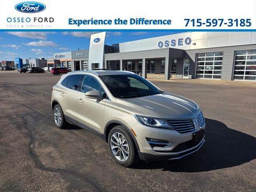 White Gold Metallic 2017 Lincoln MKC Select