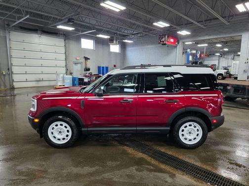 Ruby Red Metallic Tinted Clearcoat 2026 Ford Bronco Sport Heritage