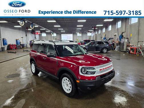 Ruby Red Metallic Tinted Clearcoat 2026 Ford Bronco Sport Heritage