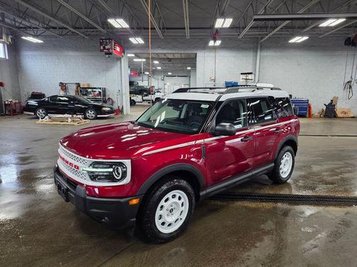 Ruby Red Metallic Tinted Clearcoat 2026 Ford Bronco Sport Heritage