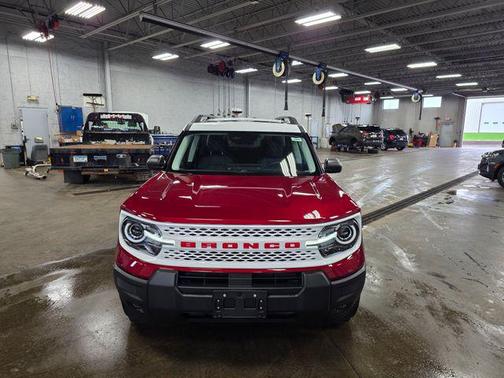 Ruby Red Metallic Tinted Clearcoat 2026 Ford Bronco Sport Heritage