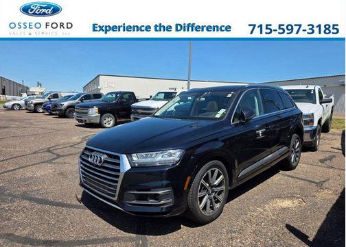 Ink Blue 2017 Audi Q7 3.0T Prestige