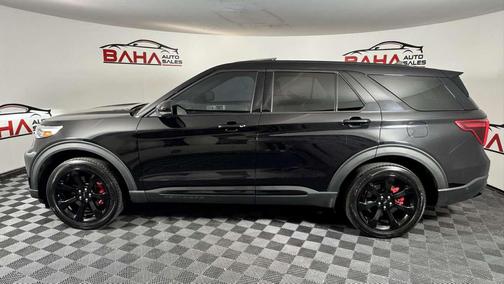 Agate Black Metallic 2021 Ford Explorer ST