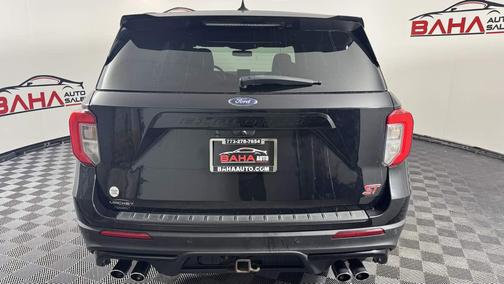 Agate Black Metallic 2021 Ford Explorer ST