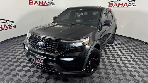 Agate Black Metallic 2021 Ford Explorer ST
