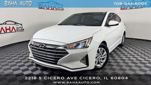 Quartz White Pearl 2020 Hyundai ELANTRA SE