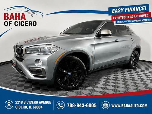 Space Gray Metallic 2018 BMW X6 xDrive50i