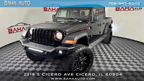 Black Clearcoat 2020 Jeep Gladiator Sport S