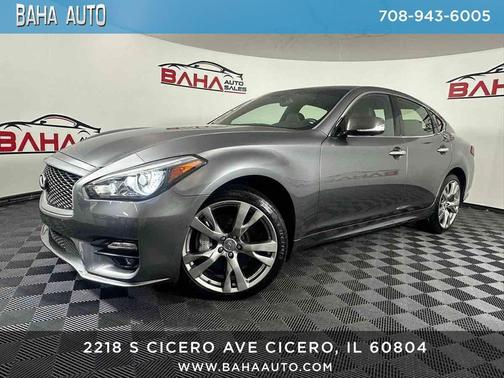Graphite Shadow 2017 INFINITI Q70 3.7X