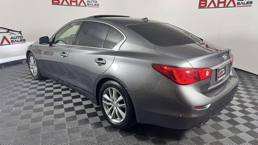Graphite Shadow 2015 INFINITI Q50 Premium