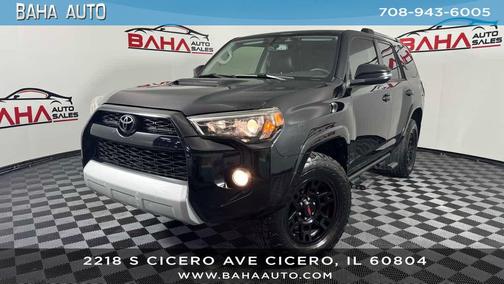Midnight Black Metallic 2018 Toyota 4Runner TRD Off Road Premium