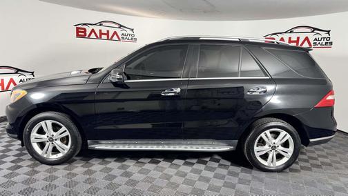 Black 2014 Mercedes-Benz M-Class 4MATIC