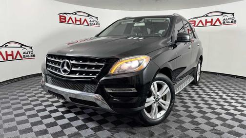 Black 2014 Mercedes-Benz M-Class 4MATIC