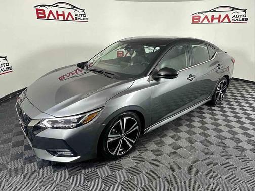 Gun Metallic/Super Black 2023 Nissan Sentra SR