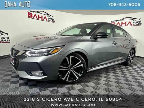 Gun Metallic/Super Black 2023 Nissan Sentra SR