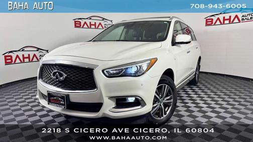 Majestic White 2019 INFINITI QX60 Luxe