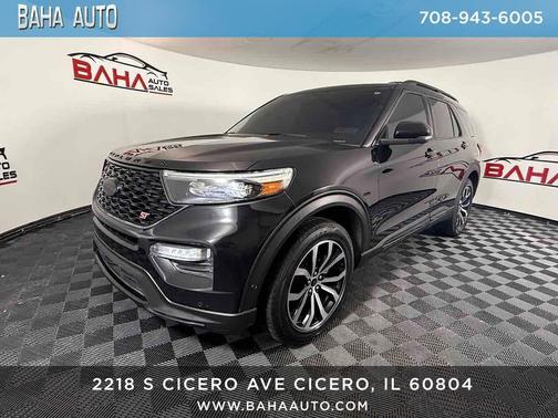 Agate Black Metallic 2020 Ford Explorer ST