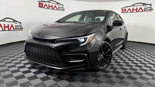 Midnight Black Metallic 2024 Toyota Corolla SE