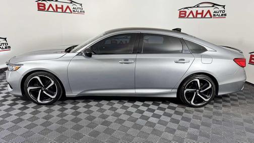 Lunar Silver Metallic 2021 Honda Accord Sport 1.5T