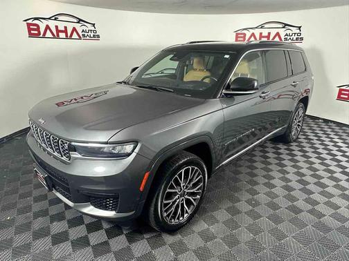 Baltic Gray Metallic Clearcoat 2021 Jeep Grand Cherokee L Summit Reserve