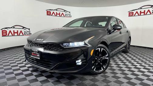 Ebony Black 2022 Kia K5 GT-Line