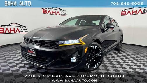Ebony Black 2022 Kia K5 GT-Line