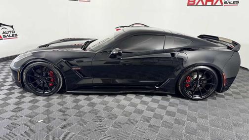 Black 2018 Chevrolet Corvette Grand Sport
