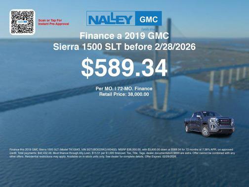 2019 GMC Sierra 1500 SLT